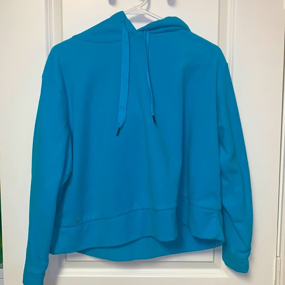 Xersion Blue Fuzzy Hoodie